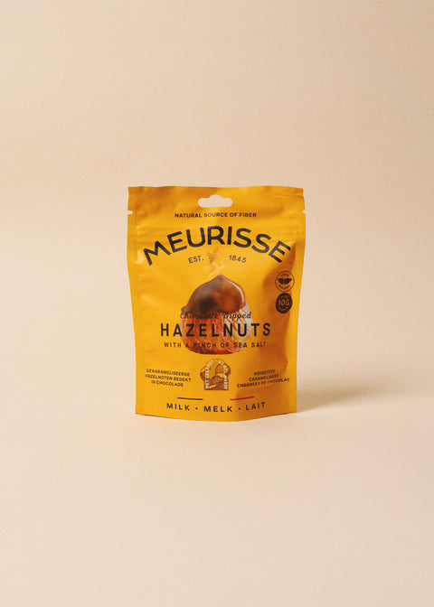 Chocolate covered hazelnuts