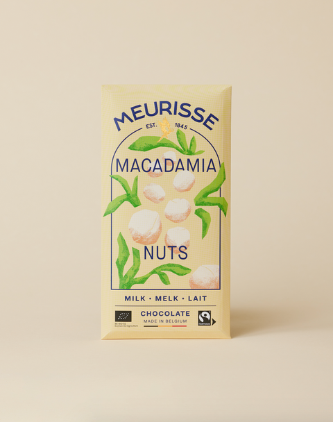 Milk chocolate with Macadamia Nuts