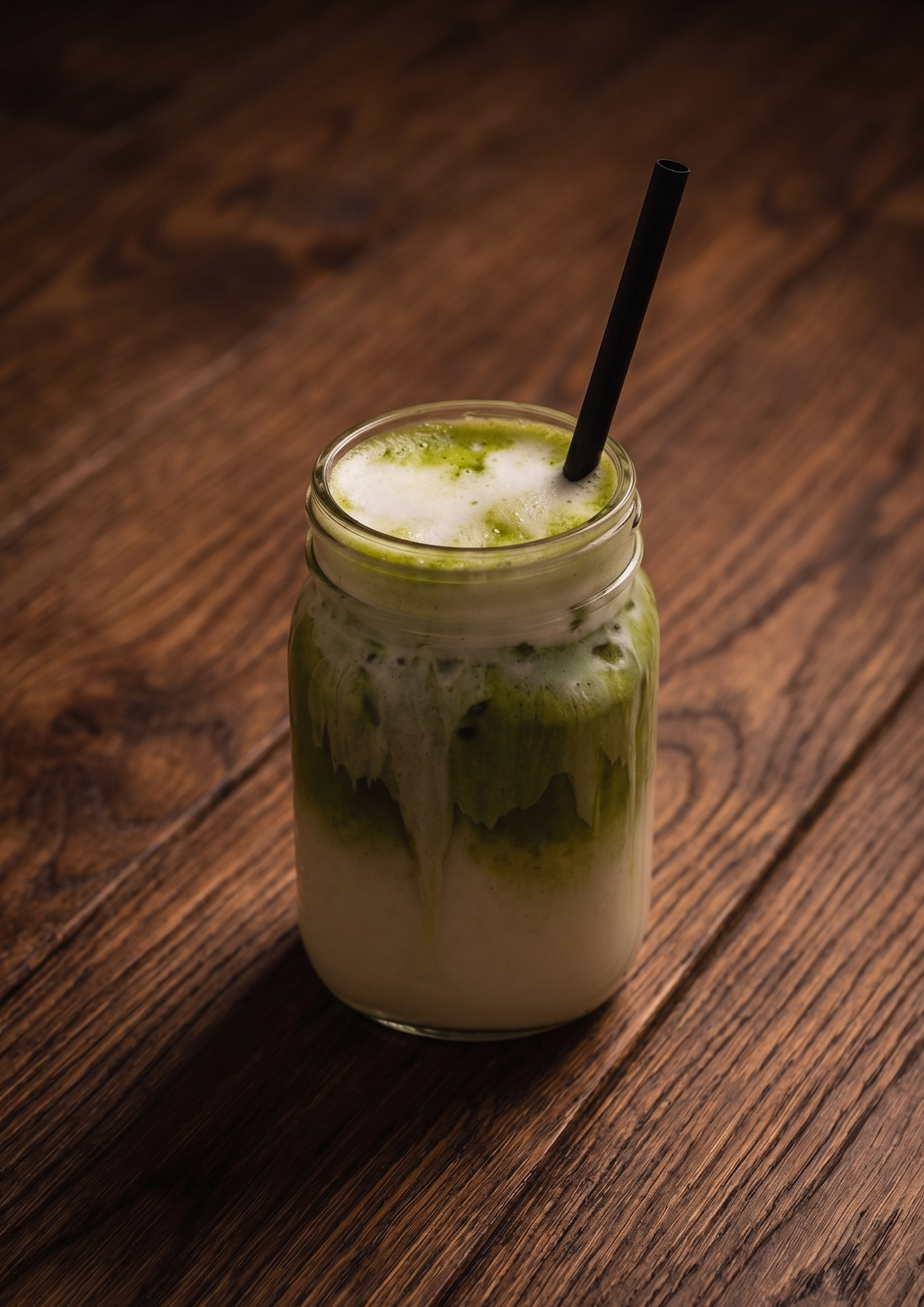 Coconut Matcha White Hot Chocolate