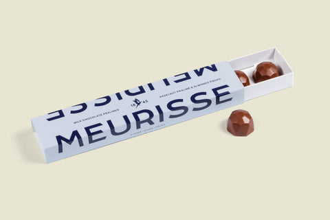 Melkchocolade Pralines met Hazelnootpraliné &amp; Amandelen