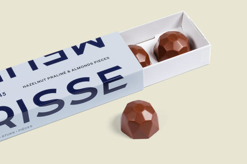 Melkchocolade Pralines met Hazelnootpraliné &amp; Amandelen