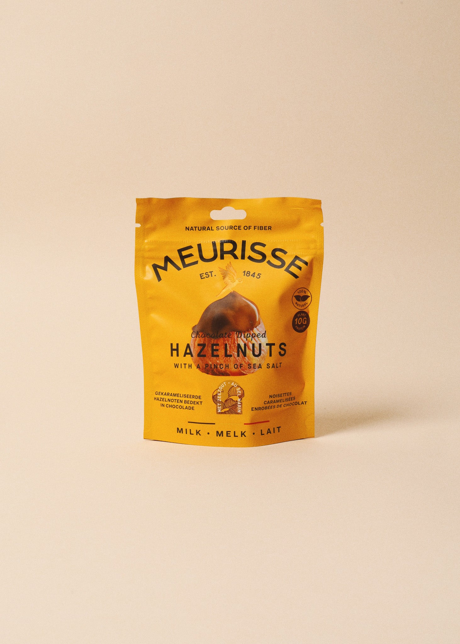 Chocolate covered hazelnuts