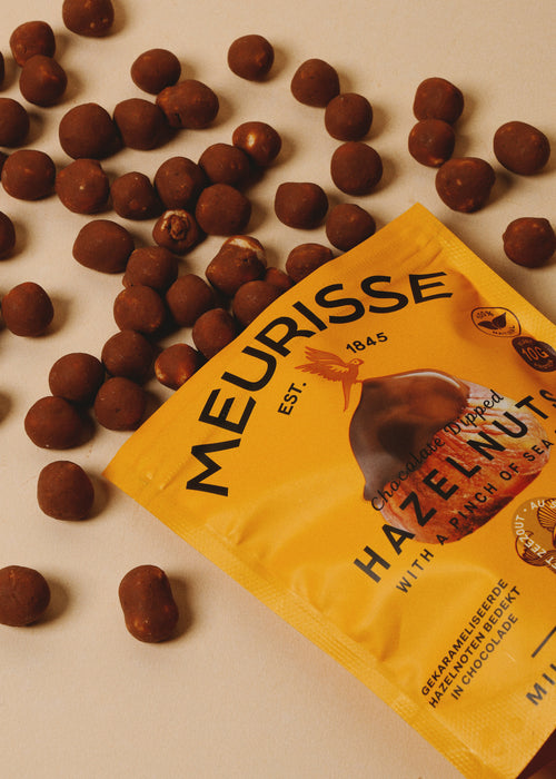 Chocolate covered hazelnuts