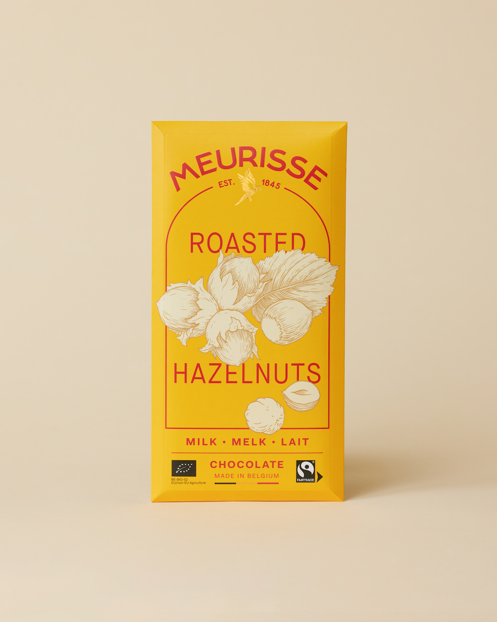 Milk chocolate with Roasted Hazelnuts